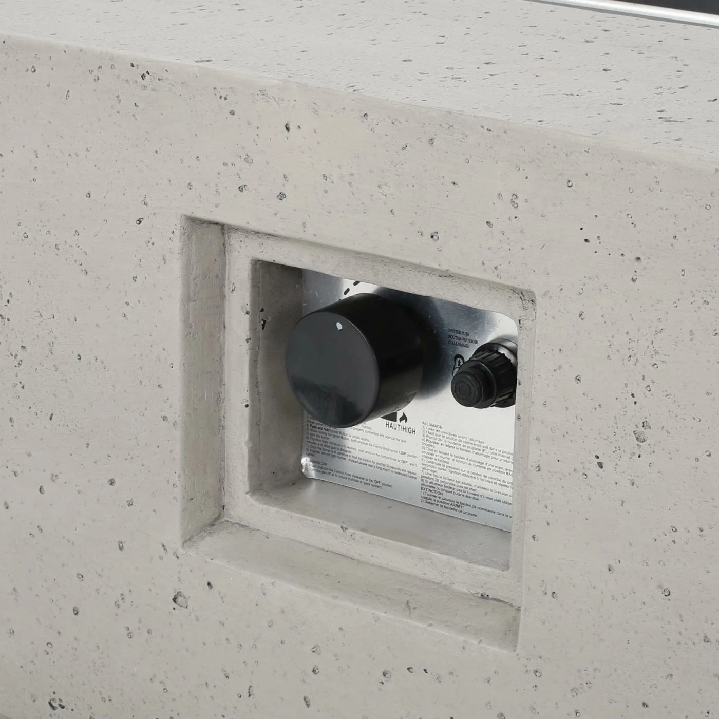 Outlet 👍 Best Selling Home Decor Rectangle Anchorage Outdoor 50,000 BTU Rectangular Fire Pit (No Tank Holder) - Dark Gray Lightweight Concrete 🔥 4 Outlet 👍 Best Selling Home Decor Rectangle Anchorage Outdoor 50,000 BTU Rectangular Fire Pit (No Tank Holder) - Dark Gray Lightweight Concrete 🔥 - Image 4