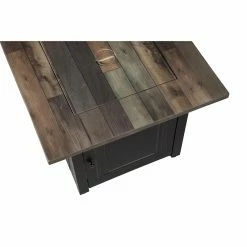 Best Pirce ✨ Square Endless ☀️ Summer Burlington 30 In. LP Gas Fire Pit ⭐ -Fire Pits & Tables Online Shop detail2ES694