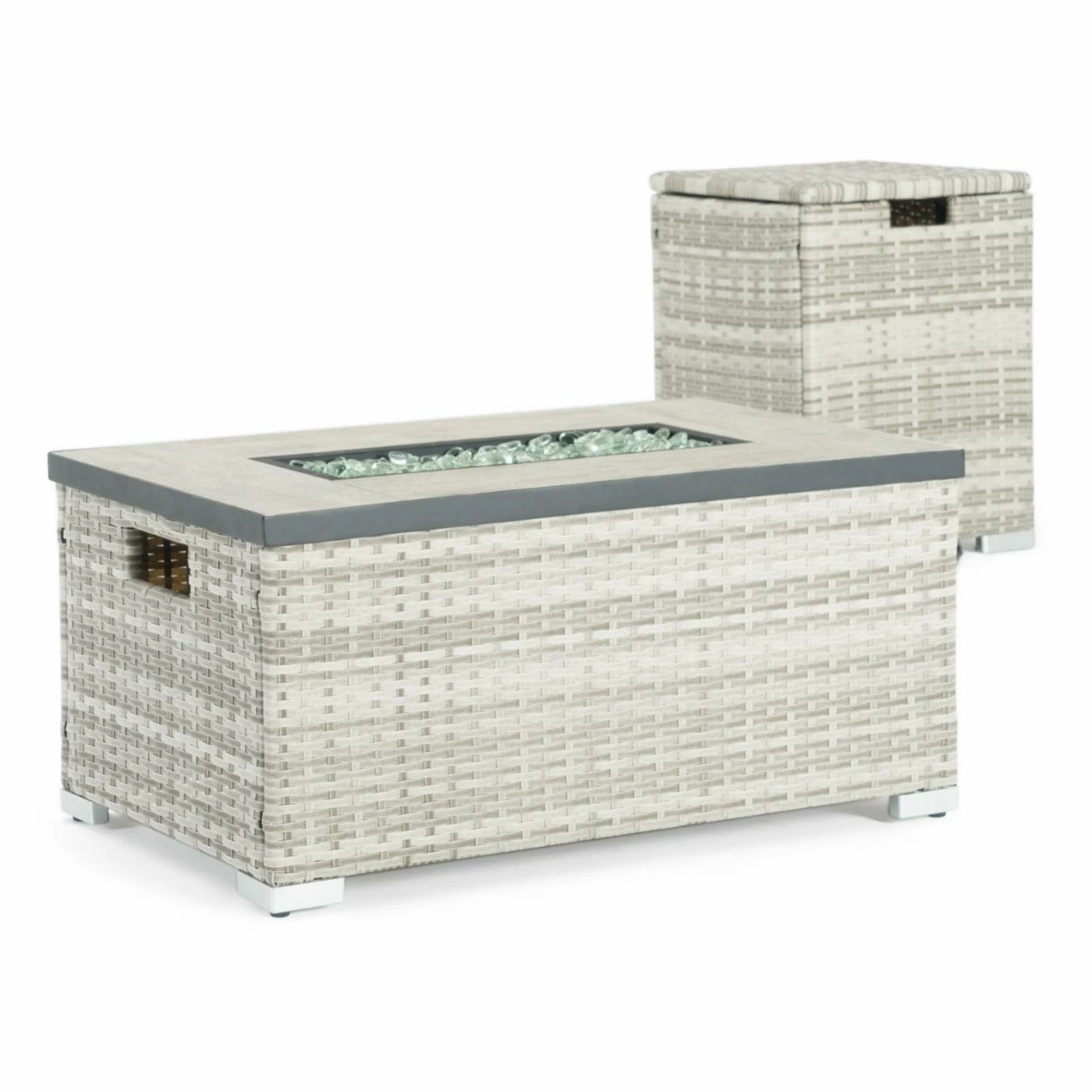 Discount ๐ Rectangle Sego Lily Cheyenne 32 In. Fire Table ๐งจ 4 Discount ๐ Rectangle Sego Lily Cheyenne 32 In. Fire Table ๐งจ - Image 4