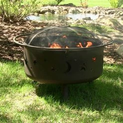 Hot Sale 𧨠Round Sunnydaze Decor Cosmic Fire Pit With Cooking Grill And Spark Screen π 8 Hot Sale 𧨠Round Sunnydaze Decor Cosmic Fire Pit With Cooking Grill And Spark Screen π -Fire Pits & Tables Online Shop detail2NETH689