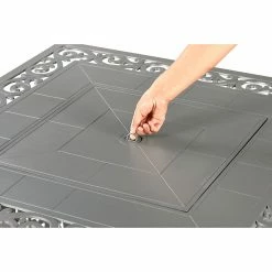 Hot Sale 😍 Oakland Living Mayan 42 In. Square Propane Fire Pit Table 🤩 -Fire Pits & Tables Online Shop detail2OL1060