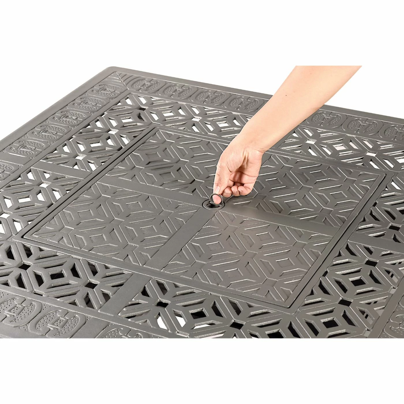 Flash Sale ✨ Oakland Living Ronin 42 In. Square Propane Fire Pit Table - Copper 🛒 4 Flash Sale ✨ Oakland Living Ronin 42 In. Square Propane Fire Pit Table - Copper 🛒 - Image 4