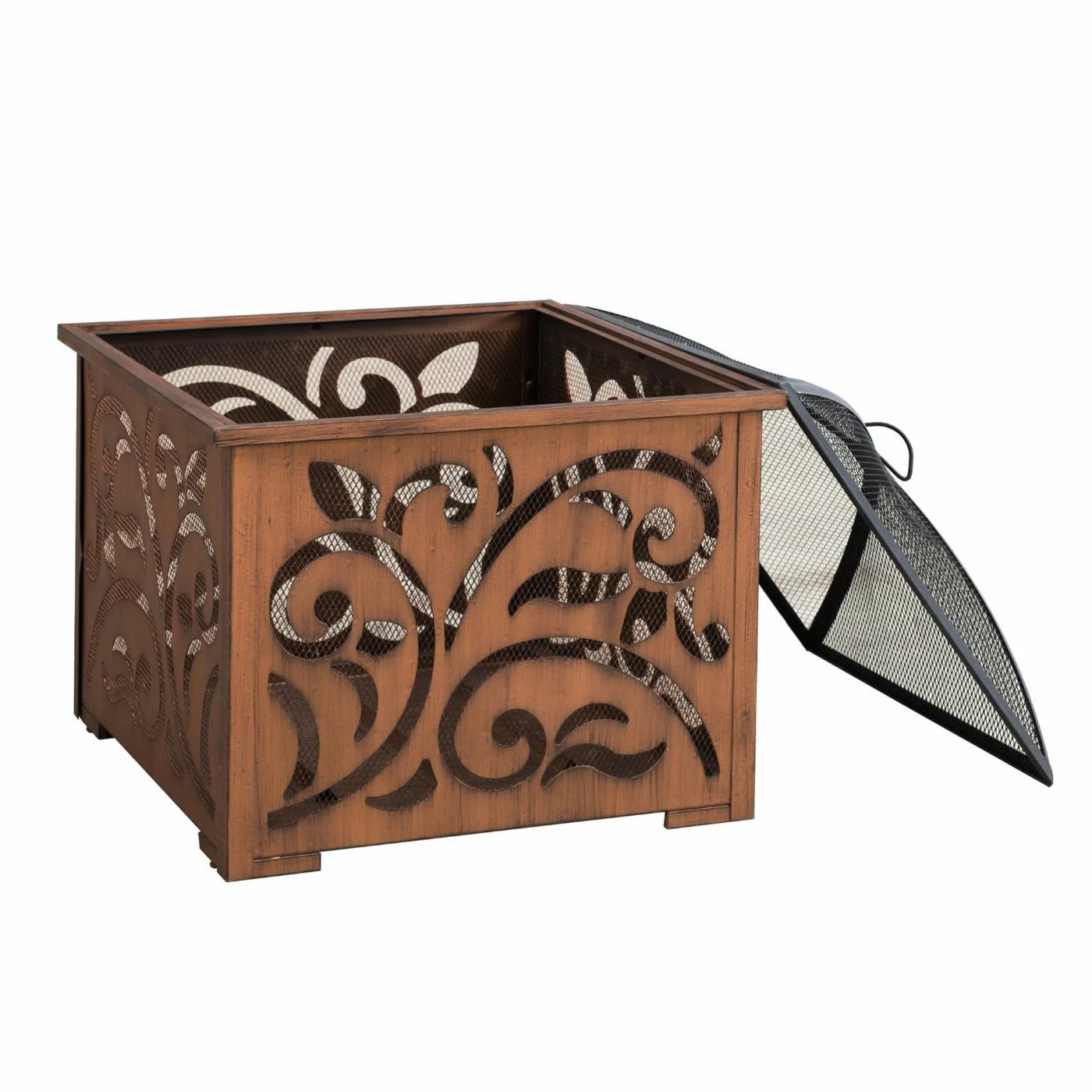 Budget ๐ Sunjoy 26 In. Square Wood-Burning Fire Pit ๐ฏ 4 Budget ๐ Sunjoy 26 In. Square Wood-Burning Fire Pit ๐ฏ - Image 4