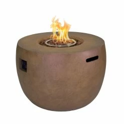 Best reviews of 🌟 TK Classics Round Travertine Stone Finish Fire Pit 👏 -Fire Pits & Tables Online Shop detail2TKCL1916