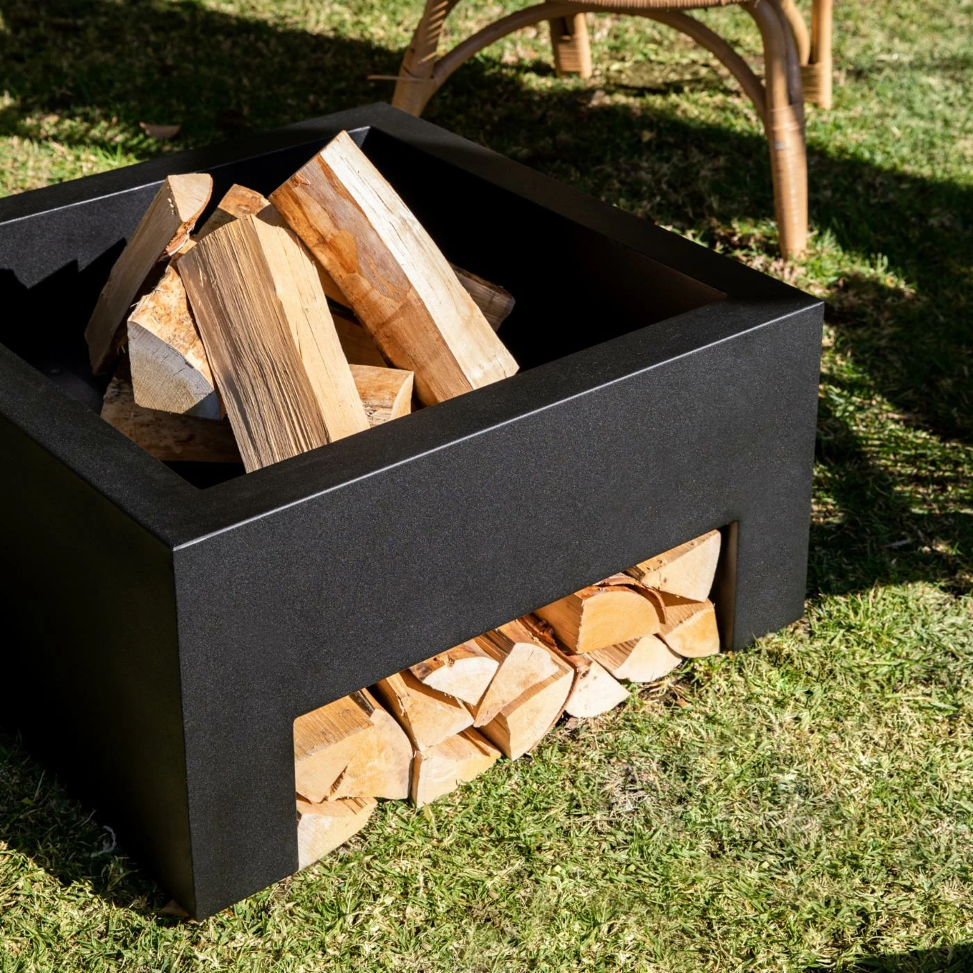 Deals 👏 Square Veradek Fire Series Cube Wood Burning Fire Pit 🎉 4 Deals 👏 Square Veradek Fire Series Cube Wood Burning Fire Pit 🎉 - Image 4