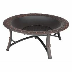 Best reviews of 🔔 Round Fire Sense Roman Wood Burning Fire Pit 😀 -Fire Pits & Tables Online Shop detail2WTL119 1