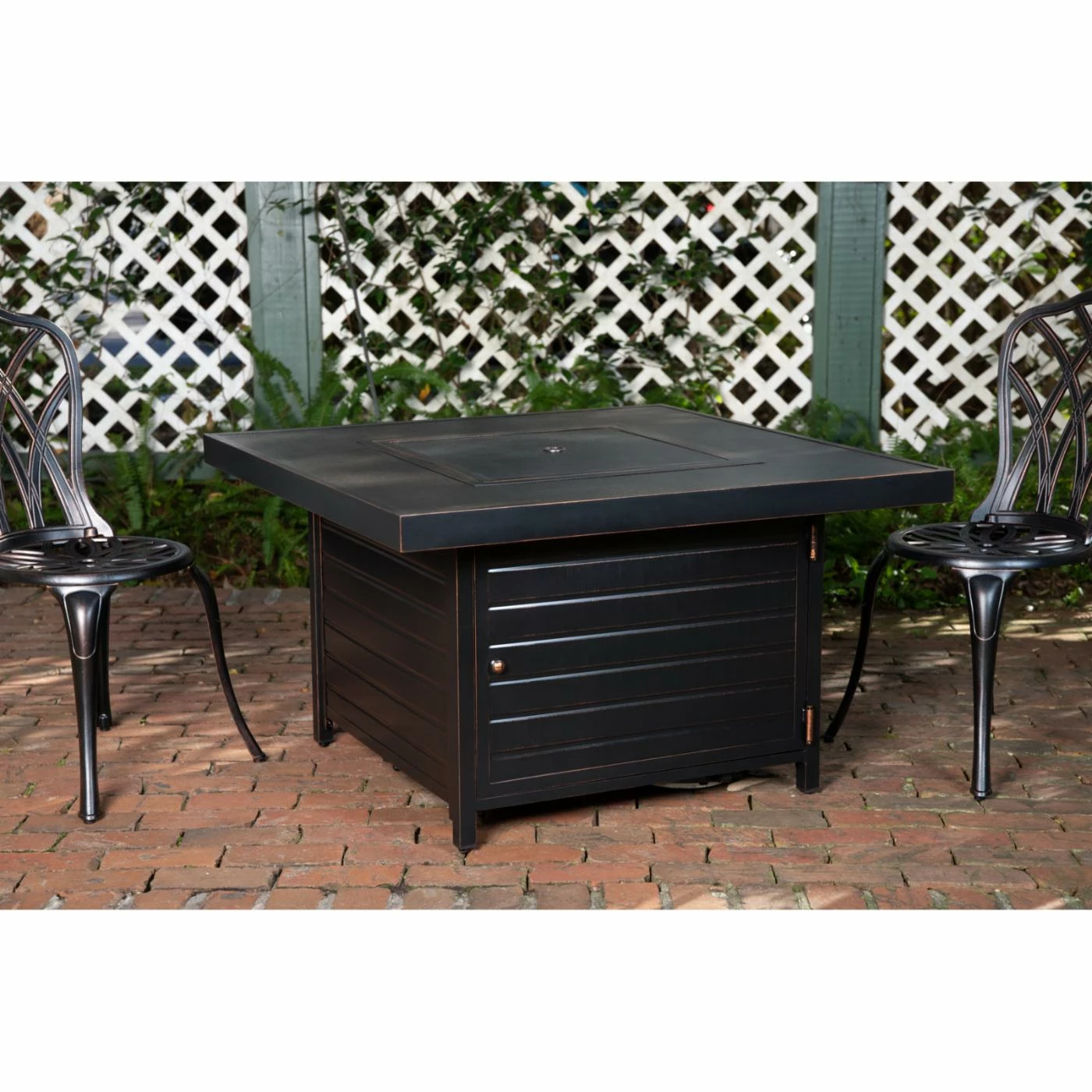 Outlet 💯 Fire Sense Langhorne 40 In. Square Fire Pit 💯 4 Outlet 💯 Fire Sense Langhorne 40 In. Square Fire Pit 💯 - Image 4