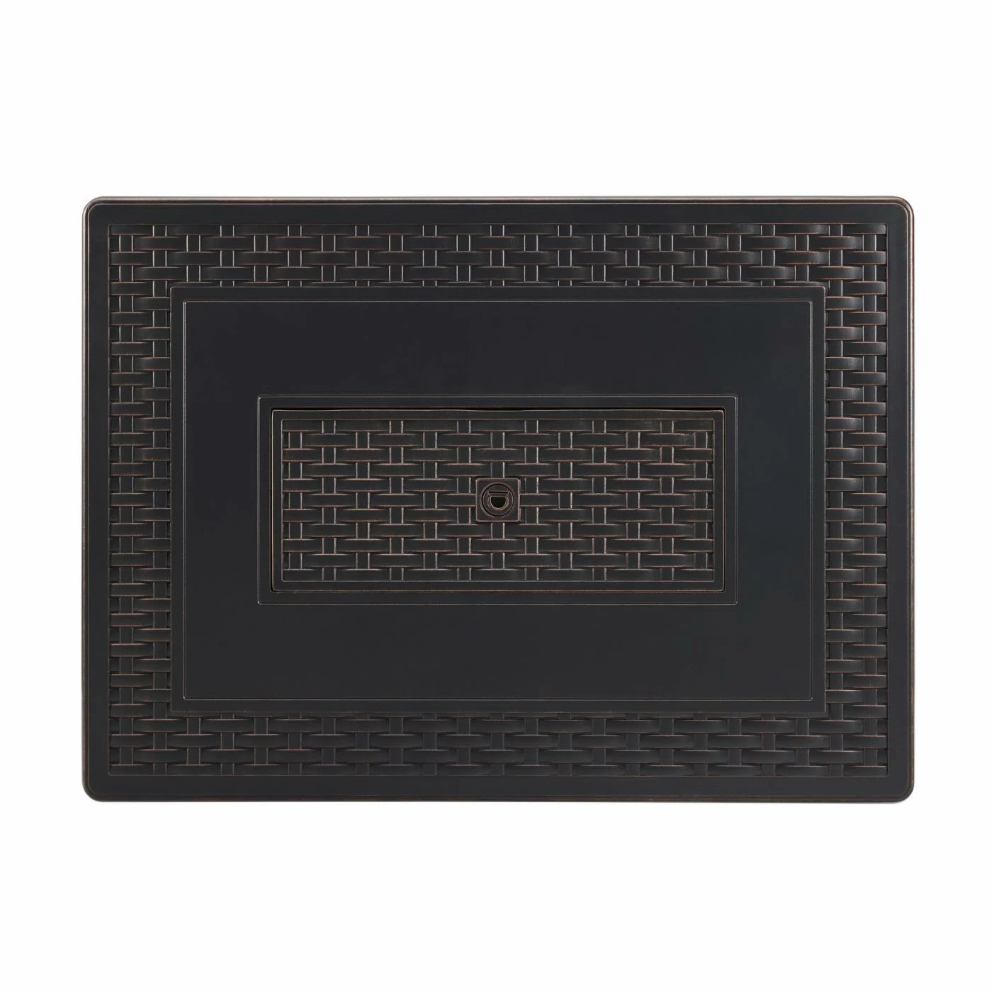 Hot Sale ✨ Fire Sense Albany Rectangle Aluminum Propane Fire Pit 🛒 4 Hot Sale ✨ Fire Sense Albany Rectangle Aluminum Propane Fire Pit 🛒 - Image 4