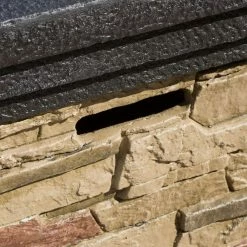 Budget ❤️ Best Selling Home Square Brooklyn Propane Fire Column 🎁 -Fire Pits & Tables Online Shop detail3BSHD1683