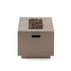 Best Pirce ๐ Best Selling Home Decor Rectangle Anchorage Outdoor 40,000 BTU Lightweight Concrete Rectangular Fire Pit (No Tank Holder) - Dark Gray ๐งจ 15 Best Pirce ๐ Best Selling Home Decor Rectangle Anchorage Outdoor 40,000 BTU Lightweight Concrete Rectangular Fire Pit (No Tank Holder) - Dark Gray ๐งจ -Fire Pits & Tables Online Shop detail3BSHD4585