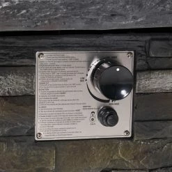 Wholesale ✔️ Best Selling Home Decor Rectangle Costa Outdoor 50,000 BTU Lightweight Concrete Rectangular Fire Pit (No Tank Holder) ✔️ -Fire Pits & Tables Online Shop detail3BSHD4590