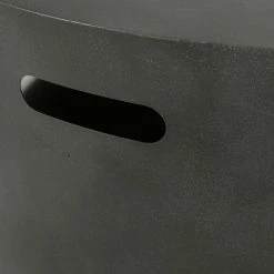 Budget 🎉 Best Selling Home Decor Round Langton Outdoor 40,000 BTU Iron Circular Fire Pit With Tank Holder - Dark Gray 🔥 -Fire Pits & Tables Online Shop detail3BSHD4604