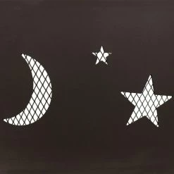 Outlet ✨ Round Sunnydaze Decor Cosmic 42 In. Fire Pit With Spark Screen ❤️ -Fire Pits & Tables Online Shop detail3NETH986