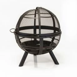 New ❤️ Round Outdoor Leisure Products 30 Inch Fireball Outdoor Fireplace 🌟 -Fire Pits & Tables Online Shop detail3OLP273