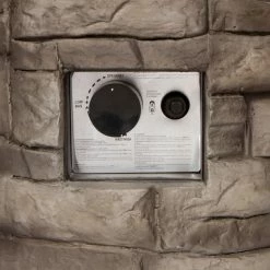 Budget 🤩 Shine Company Sevilla 18 In. Round Outdoor Propane Gas Fire Column 👏 -Fire Pits & Tables Online Shop detail3SHN257