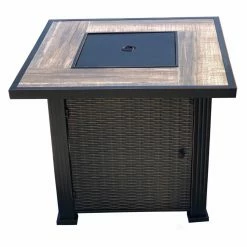 Outlet 😍 Square ☀️ Summerville Montey 30 In. Gas Fire Pit Table 👍 -Fire Pits & Tables Online Shop detail3SUMM153