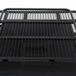 Best Sale 😍 Sunjoy Darius Square Fire Pit With Adjustable Cooktop Grill 👍 -Fire Pits & Tables Online Shop detail3SUNR1216 1