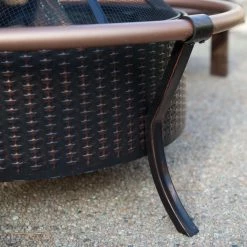 Coupon ✨ Wood Burning Fire Sense Copper Rail Fire Pit ⭐ -Fire Pits & Tables Online Shop detail3WTL118