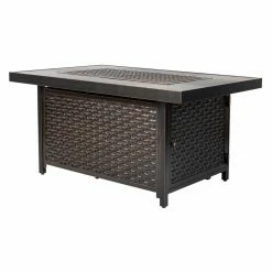 Best reviews of 🧨 Rectangle Fire Sense Baker 48 In. Fire Pit 🎉 -Fire Pits & Tables Online Shop detail3WTL378