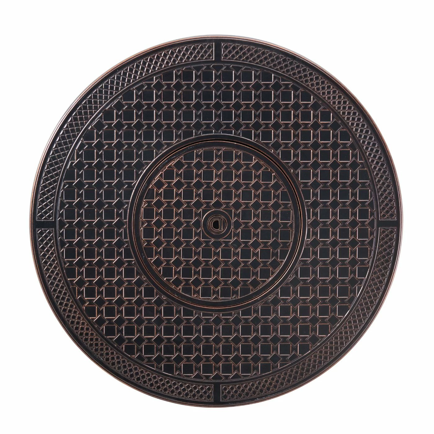 Hot Sale 🛒 Fire Sense Woodberry Round Aluminum Propane Fire Pit ❤️ 6 Hot Sale 🛒 Fire Sense Woodberry Round Aluminum Propane Fire Pit ❤️ - Image 6