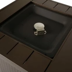 Coupon ⭐ Fire Sense Harrington Steel Square LPG Fire Pit 🥰 -Fire Pits & Tables Online Shop detail3WTL467