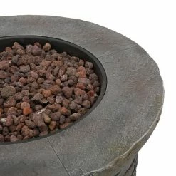 Best deal 🔥 Round HN Outdoor Colma Natural Stone Fire Pit 🎁 -Fire Pits & Tables Online Shop detail4BSHD2892