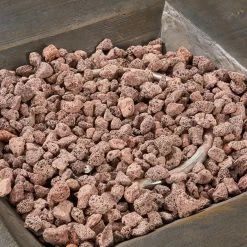 Cheapest ❤️ Best Selling Home Landman Square Propane Fire Pit 👍 -Fire Pits & Tables Online Shop detail4BSHD3446