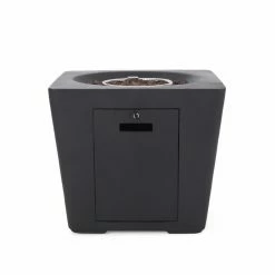 Best Sale 🛒 Best Selling Home Decor Fernhill Outdoor 40,000 BTU Lightweight Concrete Square Fire Pit 🔥 -Fire Pits & Tables Online Shop detail4BSHD4570