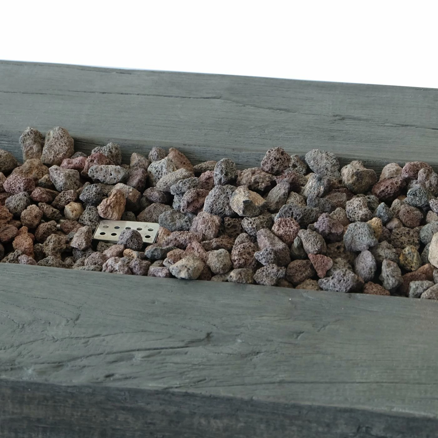 Best Pirce 💯 Best Selling Home Decor Rectangle Kaydrian Outdoor 50,000 BTU Lightweight Concrete Rectangular Fire Pit - Brown 😍 7 Best Pirce 💯 Best Selling Home Decor Rectangle Kaydrian Outdoor 50,000 BTU Lightweight Concrete Rectangular Fire Pit - Brown 😍 - Image 7