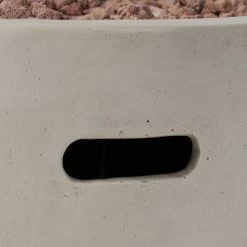 Outlet 😍 Best Selling Home Decor Round Chesney Outdoor 40,000 BTU Lightweight Concrete Fire Pit Bowl - Dark Gray And Black 🎁 -Fire Pits & Tables Online Shop detail4BSHD4605