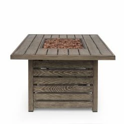 Discount 🌟 Best Selling Home Decor Adelayde Outdoor 50,000 BTU Square Fire Pit - Black 🛒 -Fire Pits & Tables Online Shop detail4BSHD4609