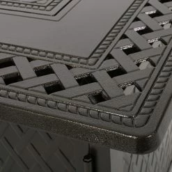 Best Sale ✨ Best Selling Home Decor Sojourner Outdoor 37,000 BTU Aluminum Square Fire Pit ❤️ -Fire Pits & Tables Online Shop detail4BSHD4613