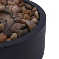 Hot Sale 😀 Round Danya B Indoor/Outdoor Portable 8.3 Diam. Tabletop Fire Pit ❤️ -Fire Pits & Tables Online Shop detail4DBI505