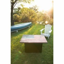 Top 10 🌟 Rectangle Endless 🌞 Summer The Americana LP Gas Outdoor Fire Pit 😍 -Fire Pits & Tables Online Shop detail4ES721