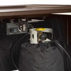 Cheap 🔔 Oakland Living Regis 42 In. Square Propane Fire Pit Table 🔔 -Fire Pits & Tables Online Shop detail4OL1062