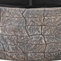 Deals ⭐ Sunjoy Stone 26 Inch Round Wood-Burning Fire Pit ❤️ -Fire Pits & Tables Online Shop detail4SUNR1138