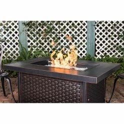Best reviews of 🧨 Rectangle Fire Sense Baker 48 In. Fire Pit 🎉 -Fire Pits & Tables Online Shop detail4WTL378