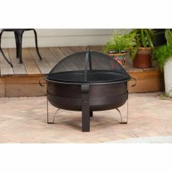 Top 10 ⭐ Fire Sense Cornell 35 In. Round Wood Burning Fire Pit 🔔 -Fire Pits & Tables Online Shop detail4WTL401