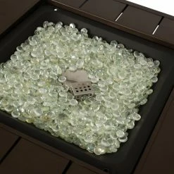 Coupon ⭐ Fire Sense Harrington Steel Square LPG Fire Pit 🥰 -Fire Pits & Tables Online Shop detail4WTL467