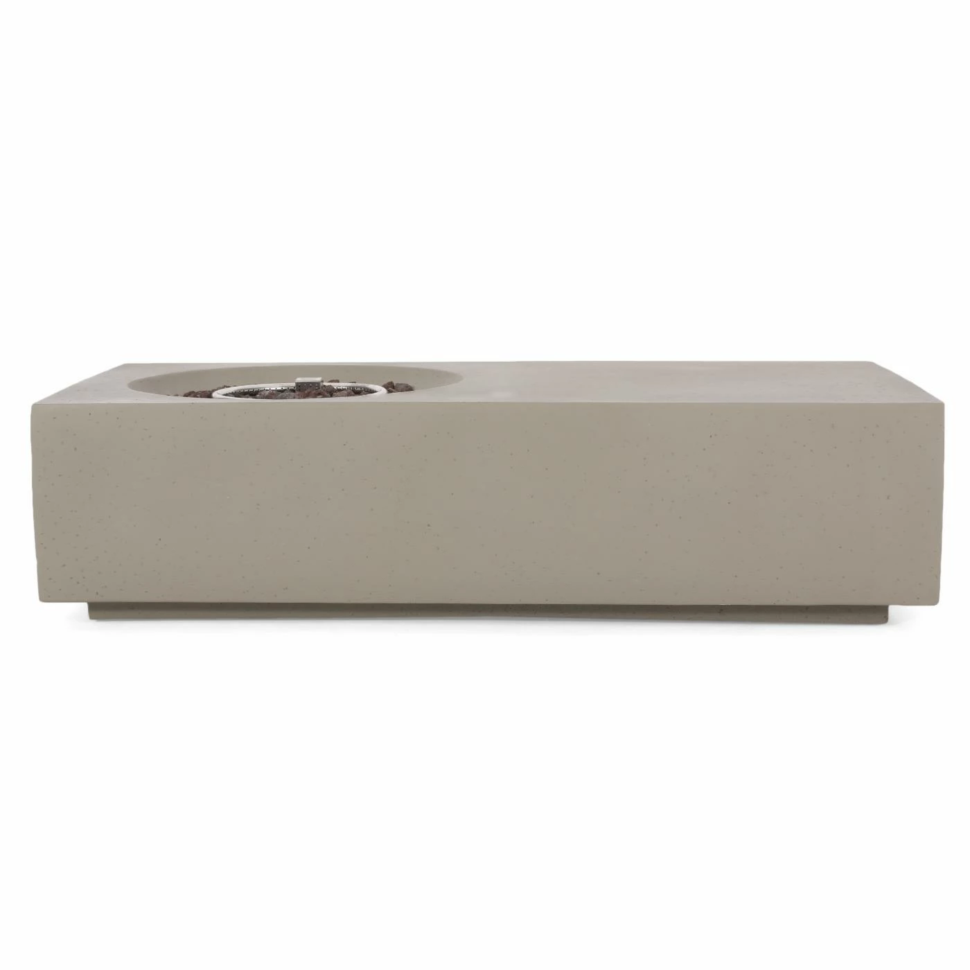 Budget 🎉 Best Selling Home Decor Rectangle Gilmans Outdoor 50,000 BTU Lightweight Concrete Rectangular Fire Pit Table (No Tank Holder) 🔔 8 Budget 🎉 Best Selling Home Decor Rectangle Gilmans Outdoor 50,000 BTU Lightweight Concrete Rectangular Fire Pit Table (No Tank Holder) 🔔 - Image 8