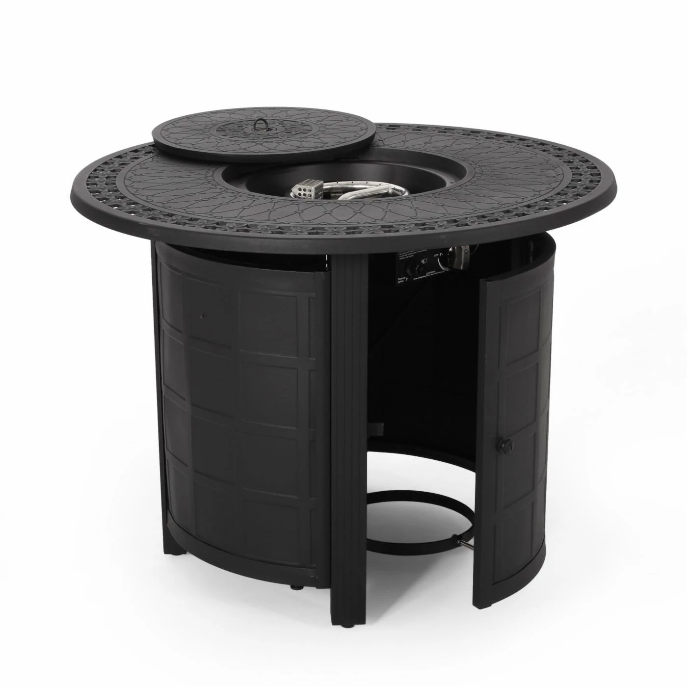 Budget ๐ฏ Best Selling Home Decor Round Meliani Outdoor 37,000 BTU Circular Aluminum Fire Pit ๐ 8 Budget ๐ฏ Best Selling Home Decor Round Meliani Outdoor 37,000 BTU Circular Aluminum Fire Pit ๐ - Image 8