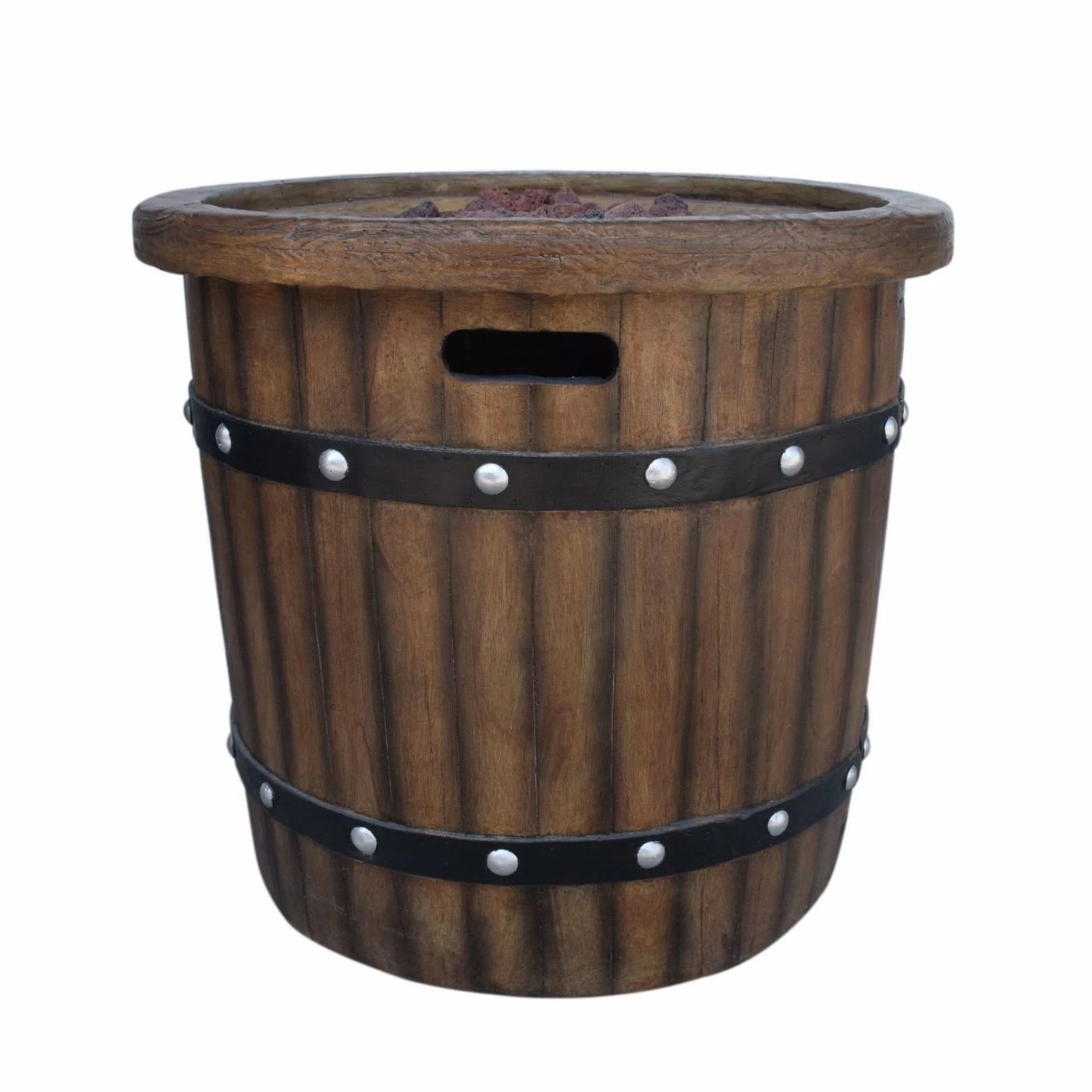 Cheapest 😀 Best Selling Home Decor Round Araiah Outdoor 40,000 Lightweight Concrete Barrel Fire Pit ⭐ 8 Cheapest 😀 Best Selling Home Decor Round Araiah Outdoor 40,000 Lightweight Concrete Barrel Fire Pit ⭐ - Image 8