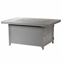 Brand new ⌛ Rectangle Oakland Living Elk 48 In. Rectangular Propane Fire Pit Table 🧨 -Fire Pits & Tables Online Shop detail5OL1198