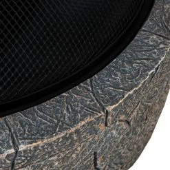 Deals ⭐ Sunjoy Stone 26 Inch Round Wood-Burning Fire Pit ❤️ -Fire Pits & Tables Online Shop detail5SUNR1138