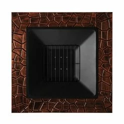 New 💯 Fire Sense Foxdale Steel Square Wood Burning Fire Pit 😀 -Fire Pits & Tables Online Shop detail5WTL468