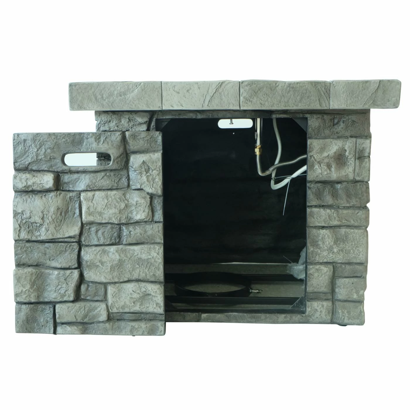 Best deal ⭐ HN Outdoor Escalon Faux Stone Outdoor Square Fire Pit ❤️ 8 Best deal ⭐ HN Outdoor Escalon Faux Stone Outdoor Square Fire Pit ❤️ - Image 8