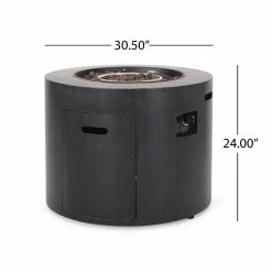 Discount 👏 Best Selling Home Decor Square Elkjer Outdoor 40,000 BTU Circular Fire Pit 🎉 -Fire Pits & Tables Online Shop detail6BSHD4572