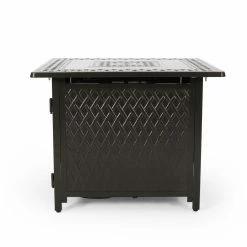 Best Sale ✨ Best Selling Home Decor Sojourner Outdoor 37,000 BTU Aluminum Square Fire Pit ❤️ -Fire Pits & Tables Online Shop detail6BSHD4613