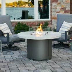 Cheapest ✔️ Round Outdoor GreatRoom Beacon Chat Height Gas Fire Pit Table 🎁 -Fire Pits & Tables Online Shop detail6FSH279