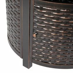 Best deal 😉 Round Fire Sense Florence 44 In. Woven Aluminum Gas Fire Pit Table 🛒 18 Best deal 😉 Round Fire Sense Florence 44 In. Woven Aluminum Gas Fire Pit Table 🛒 -Fire Pits & Tables Online Shop detail6WTL398